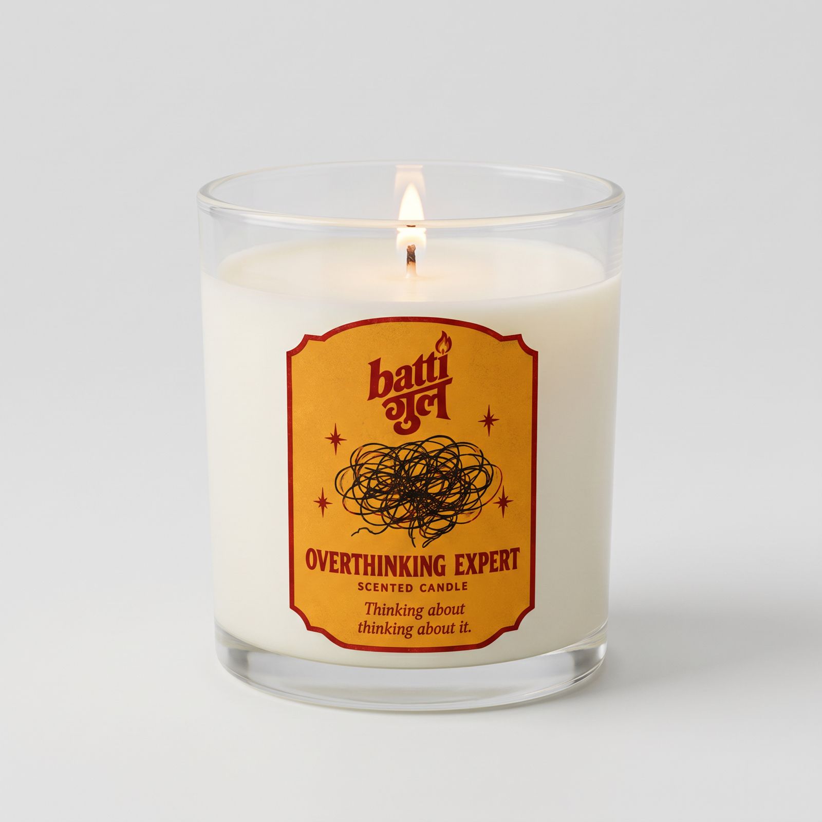 Overthinking Expert scented candle