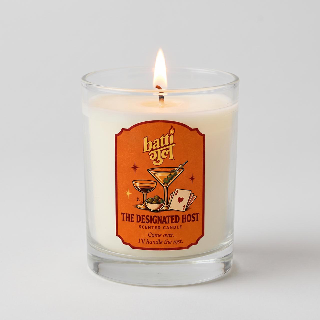 The Designated Host scented candle